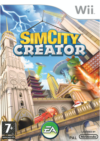SimCity Creator Wii Box Art Packshot