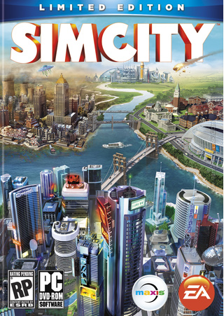 SimCity Limited Edition box art packshot
