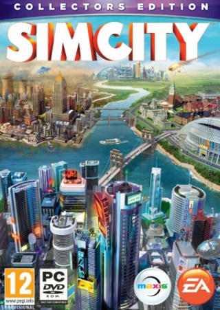 SimCity Collector&#039;s Edition box art packshot