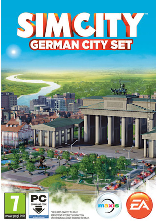 SimCity German City Set box art packshot