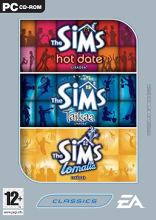 The Sims: Triplepack, volume two box art packshot