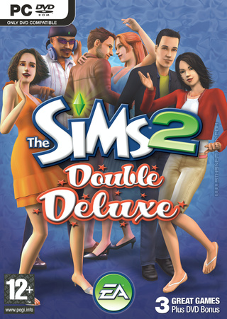 The Sims 2: Double Deluxe box art packshot