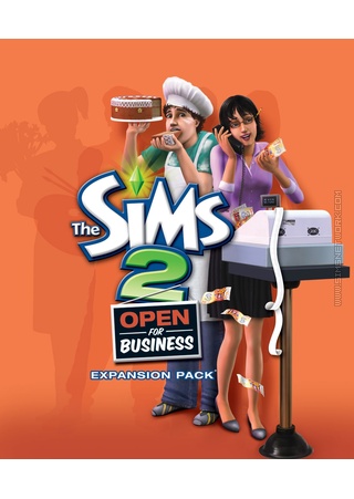 The Sims 2: Open for Business box art packshot