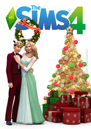 The Sims 4: Holiday Celebration Pack (2015) Packshot Box Art