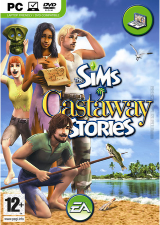 The Sims: Castaway Stories box art packshot