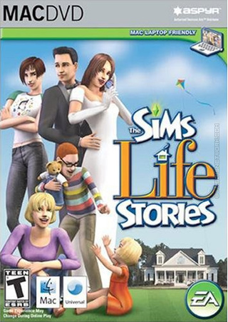 The Sims: Life Stories for Mac box art packshot