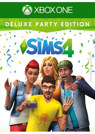 The Sims (Deluxe Party Edition) on Xbox One packshot box art