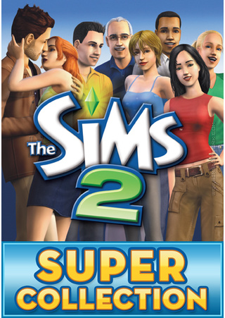 The Sims 2: Super Collection for Mac packshot box art