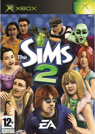 The Sims 2 on Xbox Packshot Box Art