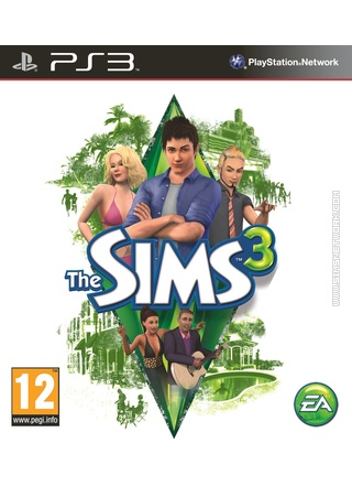 The Sims 3 on PS3 packshot box art