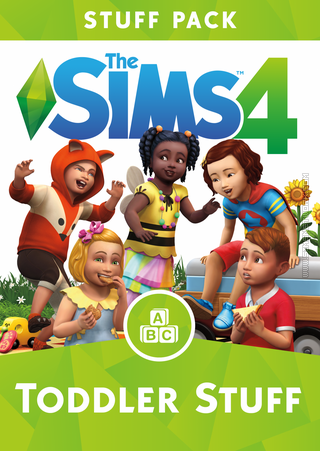 The Sims 4: Toddler Stuff pack packshot box art