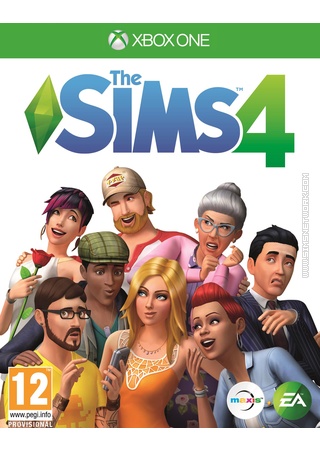 The Sims 4 on Xbox One box art packshot