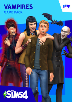 The Sims 4: Vampires packshot cover box art