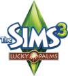 The Sims 3: Lucky Palms logo