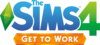 The Sims 4: Get to Work logo
