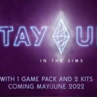 STAY UP in The Sims - Announcement - New gamepack and two kits