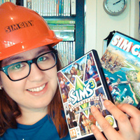 Rosie has SimCity and The Sims 3 University Life!