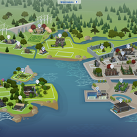 The Sims 4: Windenburg world