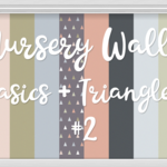 Nursery Walls Set #2 - Basics + Triangles