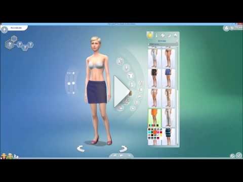 The Sims 4 CAS Demo - Female Stuff