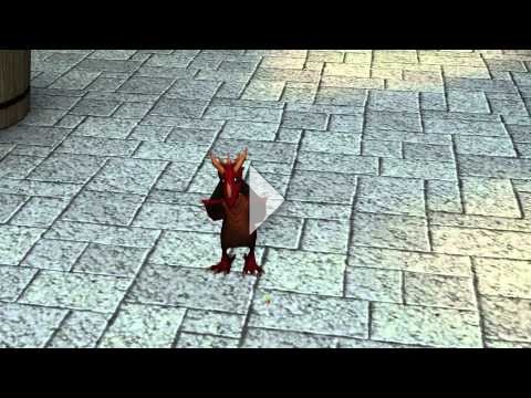 The Sims 3 Dragon Valley: Red Dragon hatching