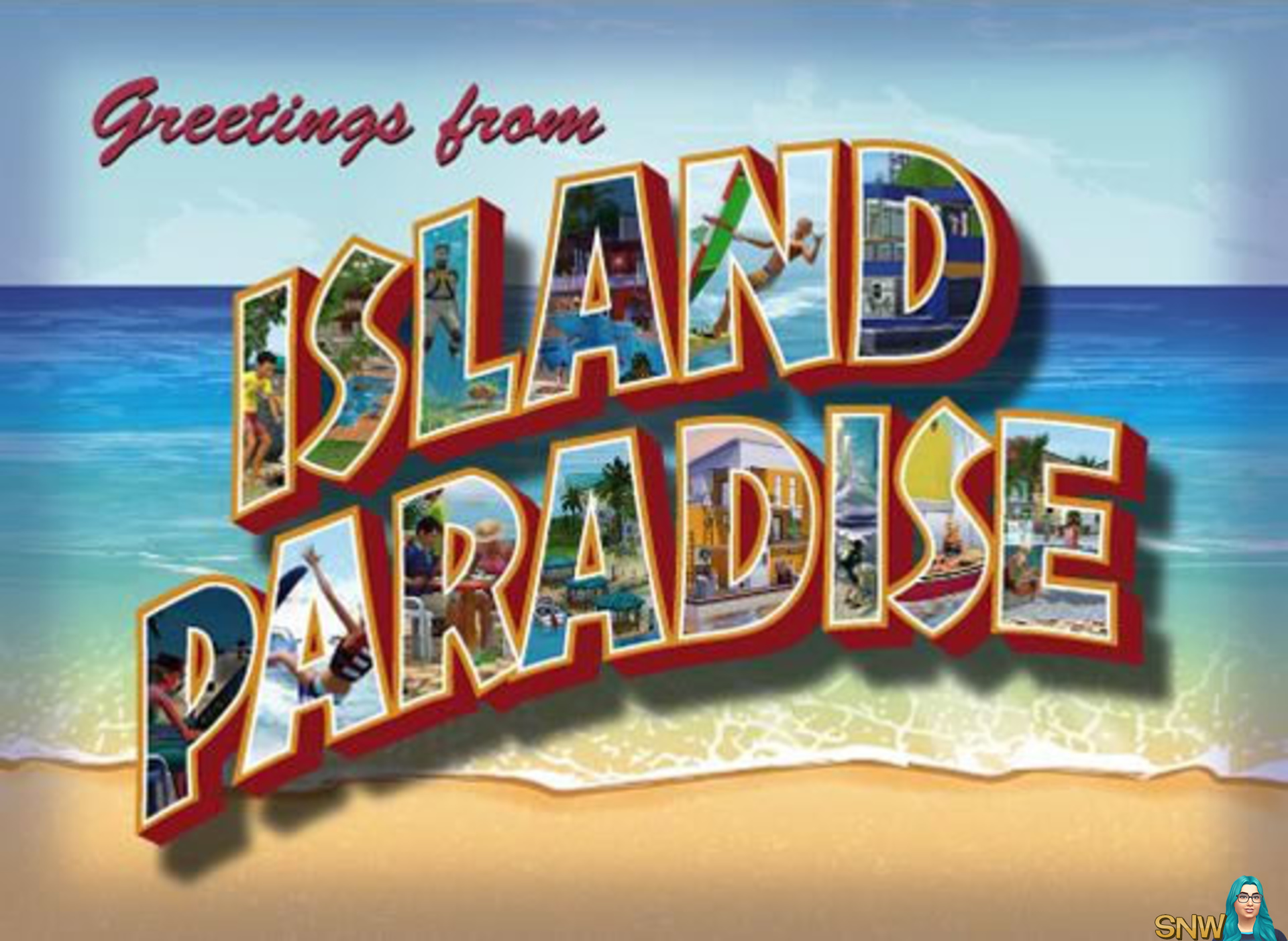 Greetings from Island Paradise | SNW | SimsNetwork.com
