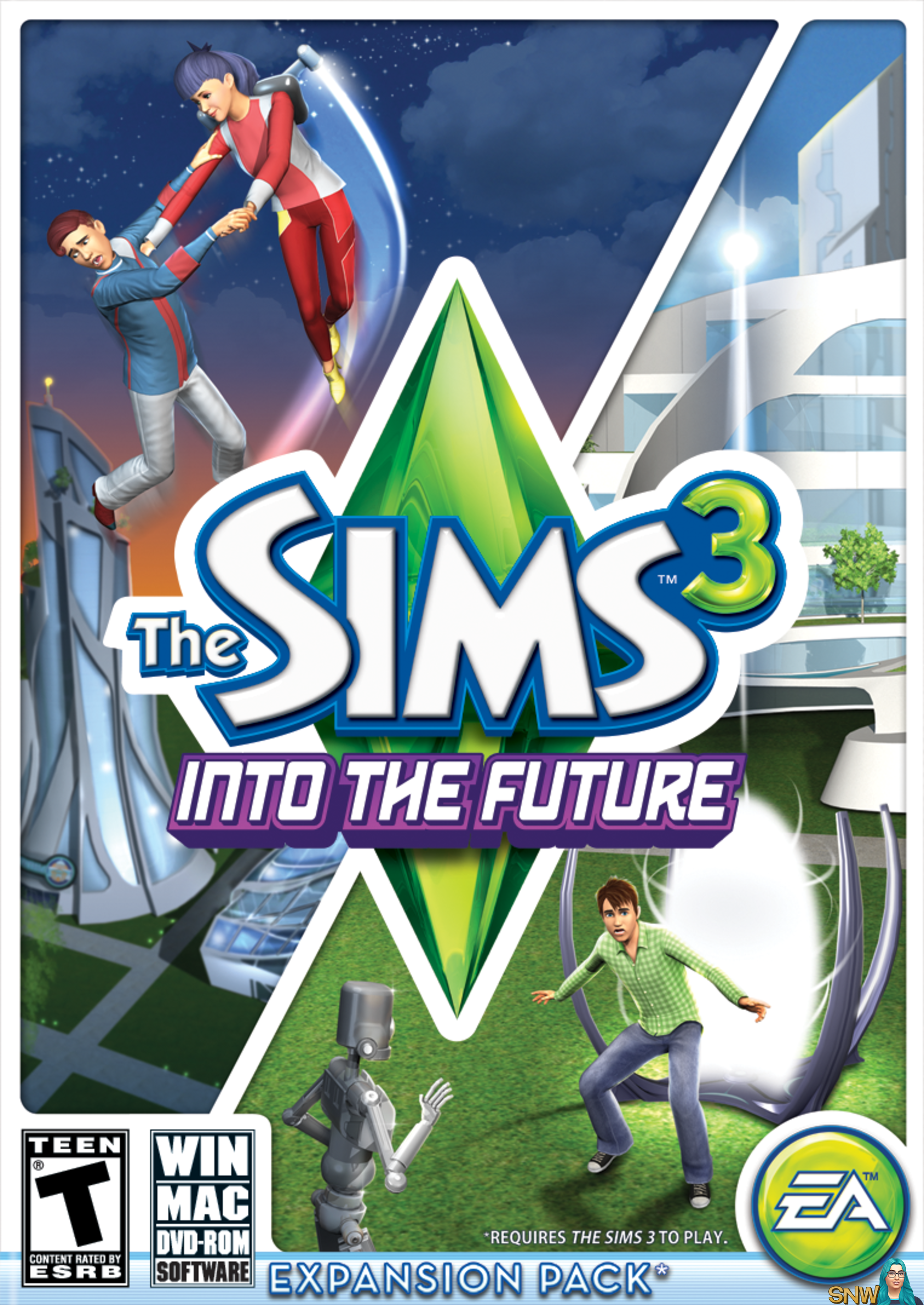 sims 3 into the future design baby