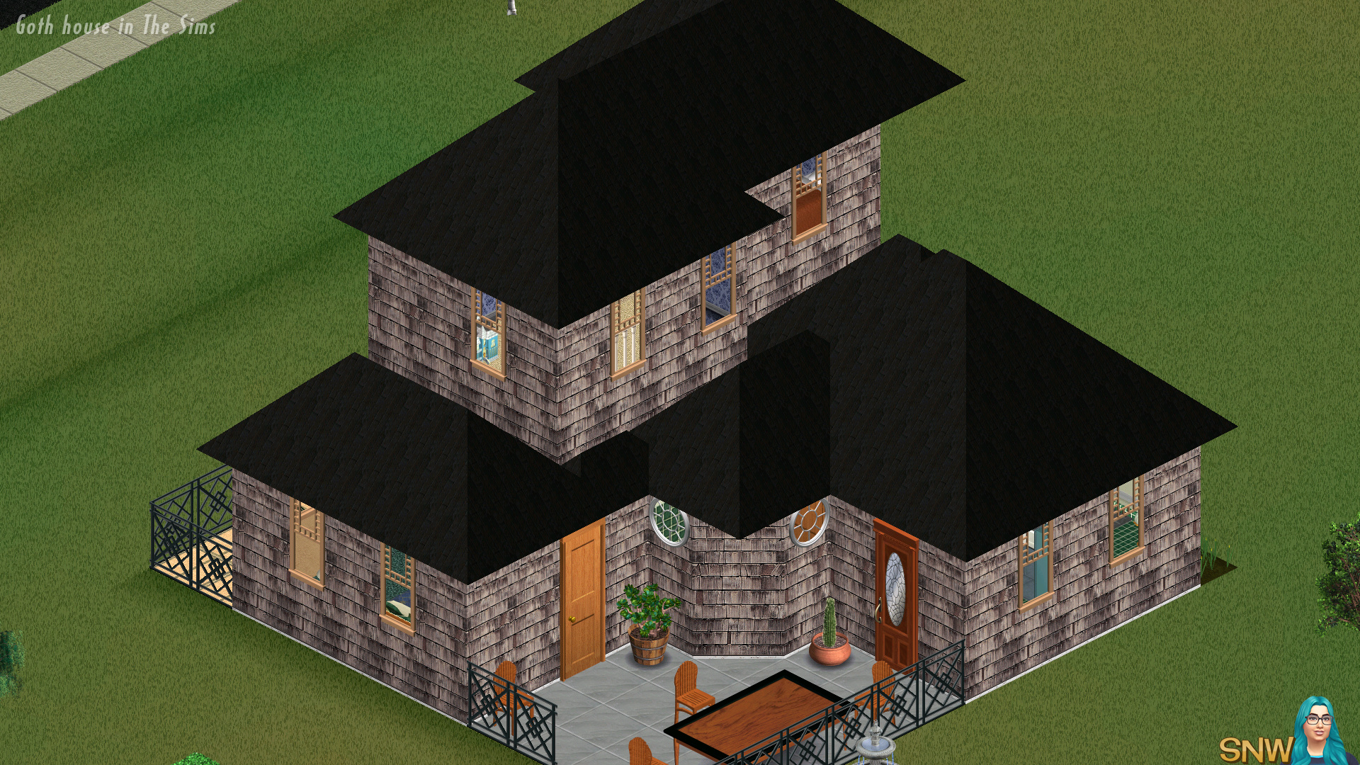 goth house sims 1 goth house sims 1