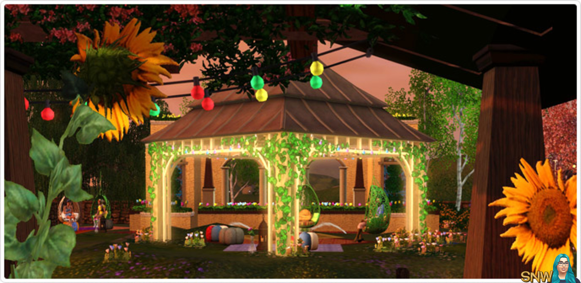 Bohemian Garden Store Set Snw Simsnetwork Com