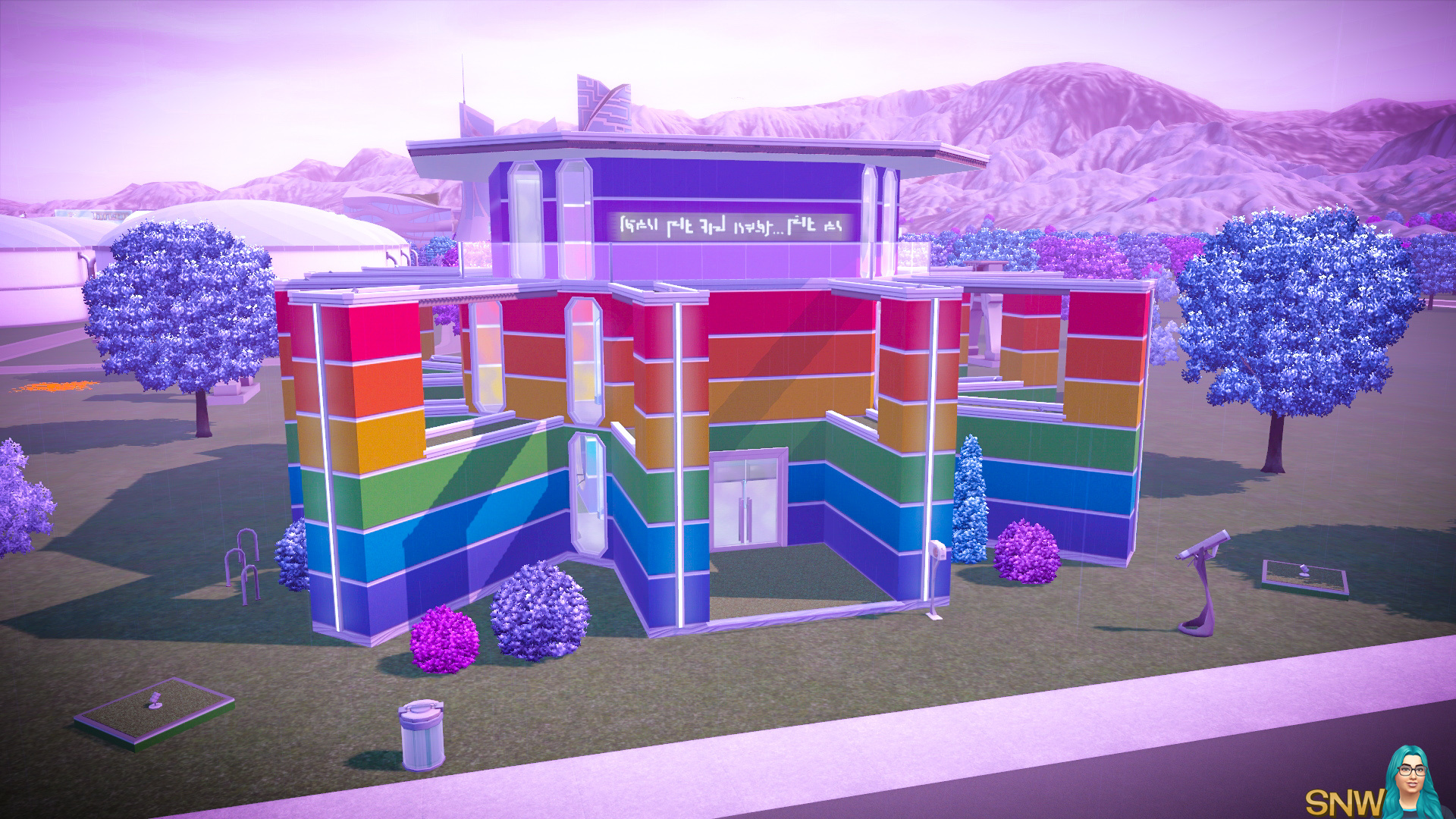 The Rainbow House | SNW | SimsNetwork.com