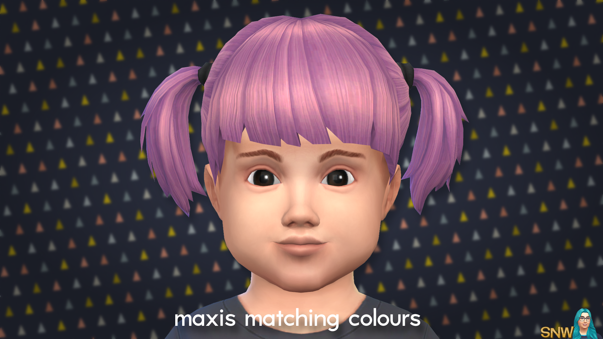 sims 4 maxis match pigtails sims 4 maxis match pigtails