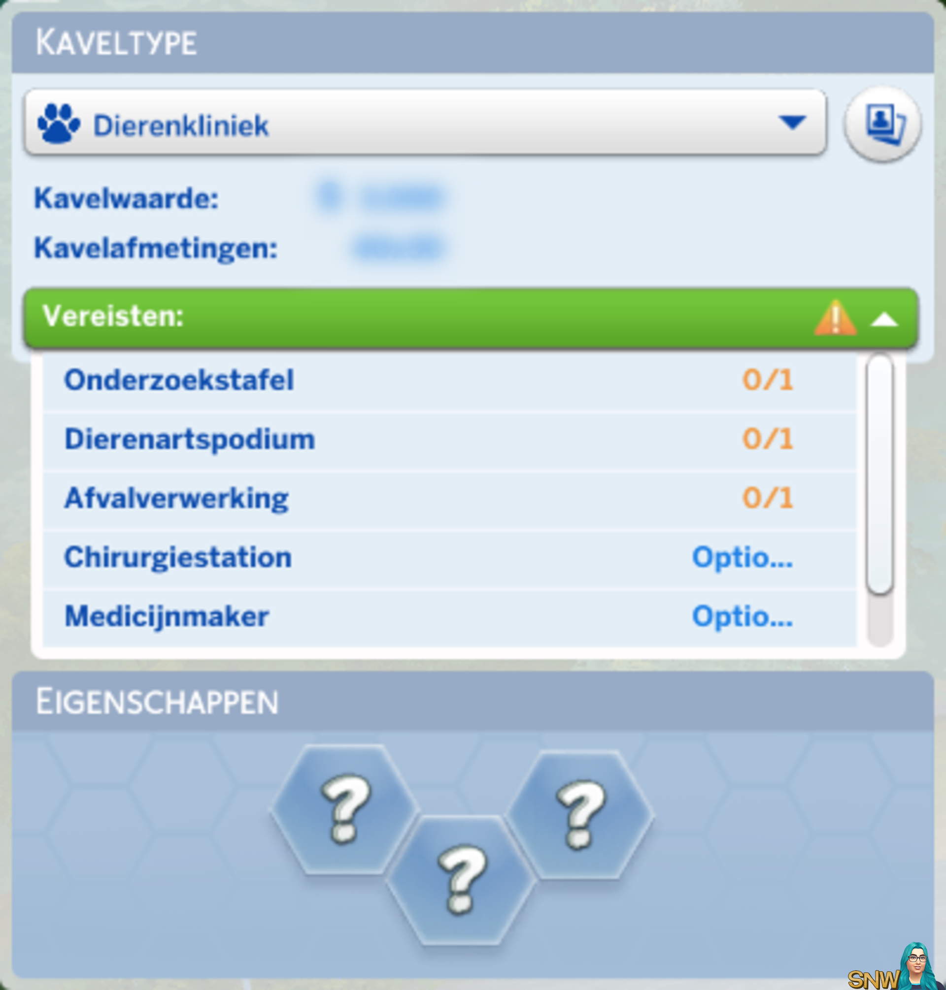 De Sims 4: Honden en Katten kaveltype Dierenkliniek
