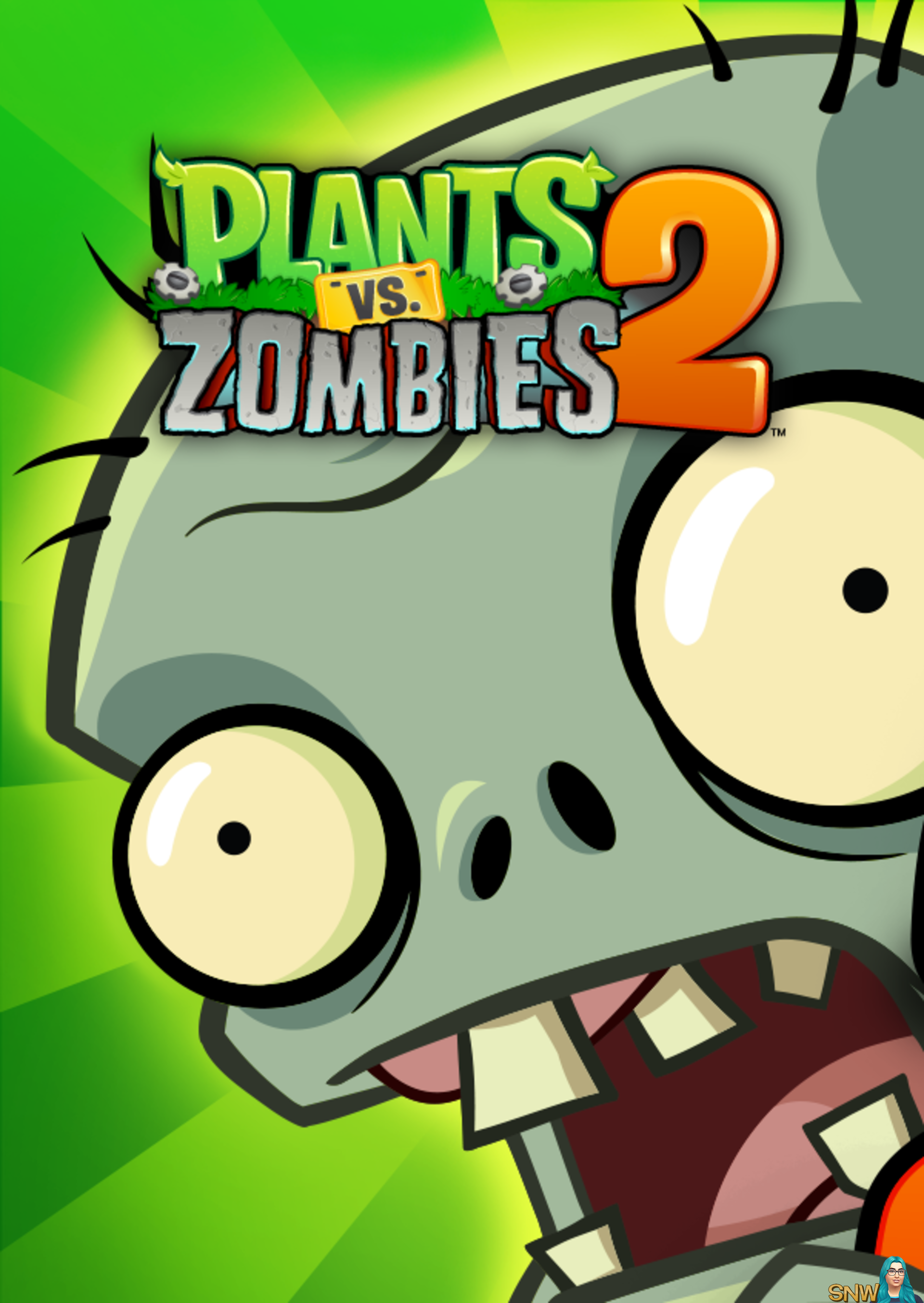 Plants vs. Zombies 2: It's About Time cover or packaging material -  MobyGames