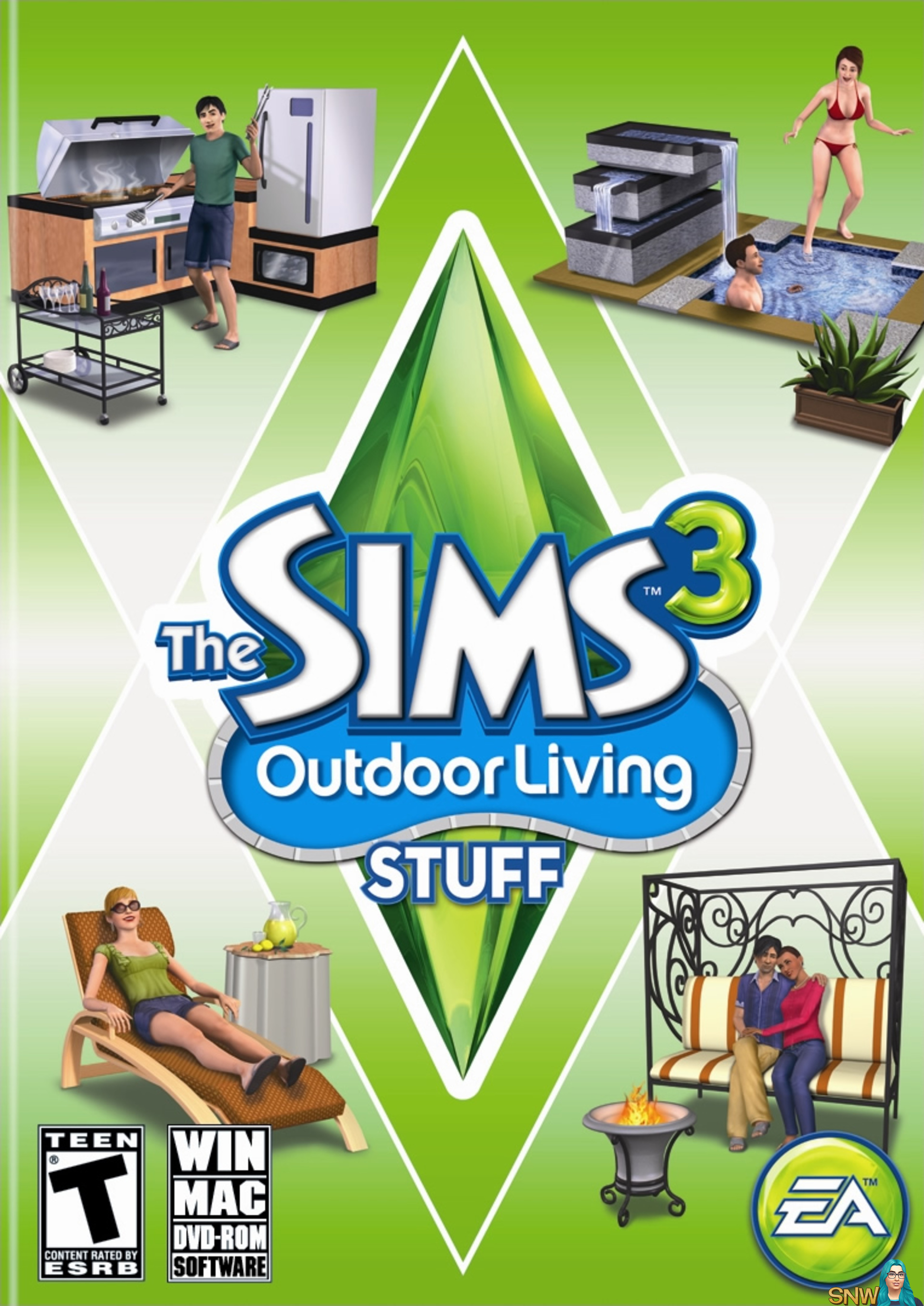 The Sims 3 Outdoor Living Stuff SNW