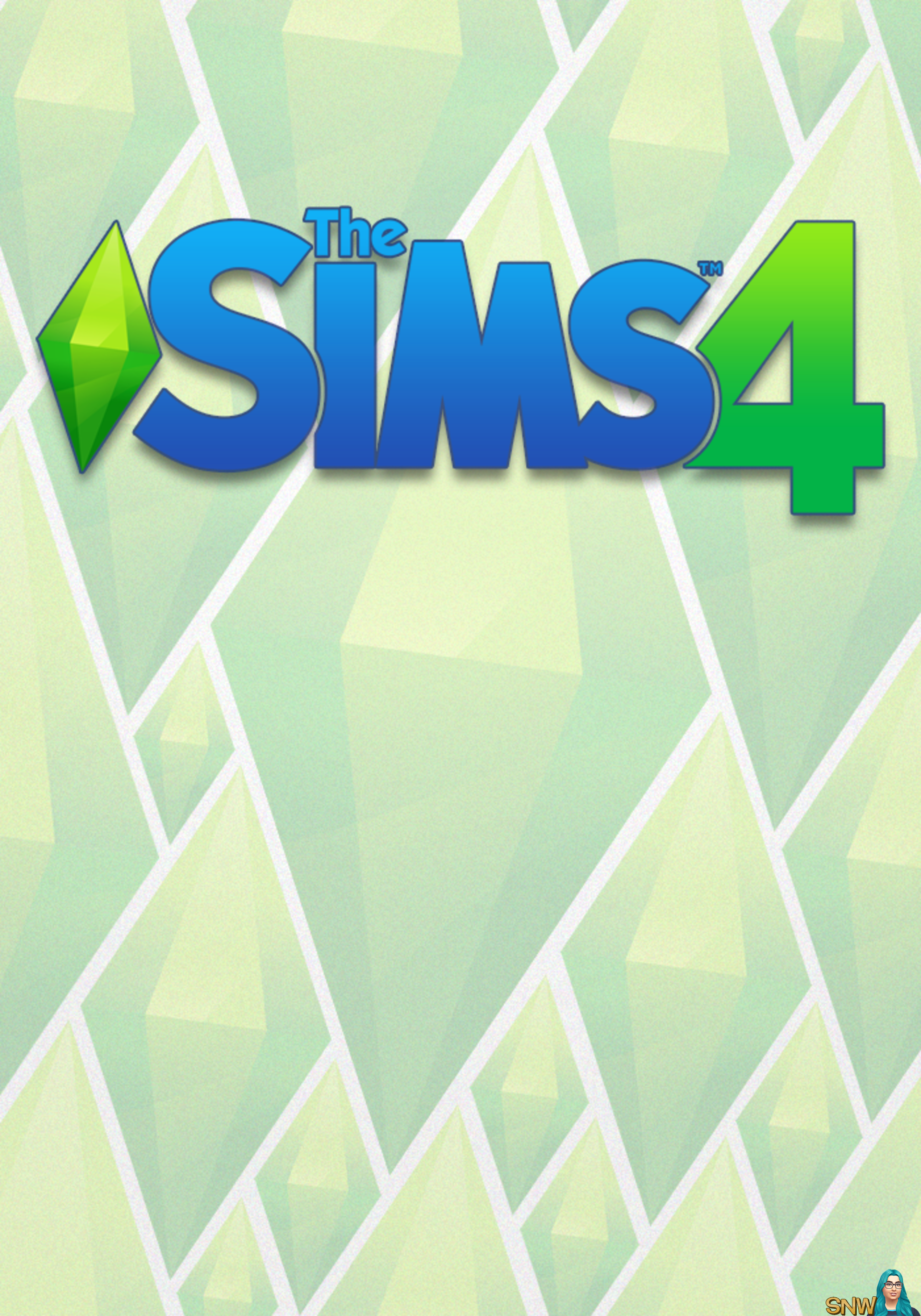 New Sims 4 logo and temporary box art.