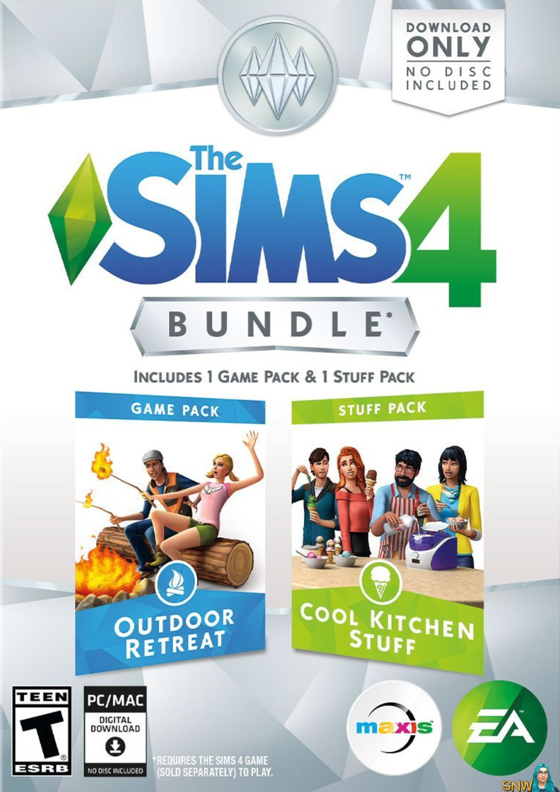 The Sims 4 Bundle Pack Outdoor Retreat And Cool Kitchen Stuff