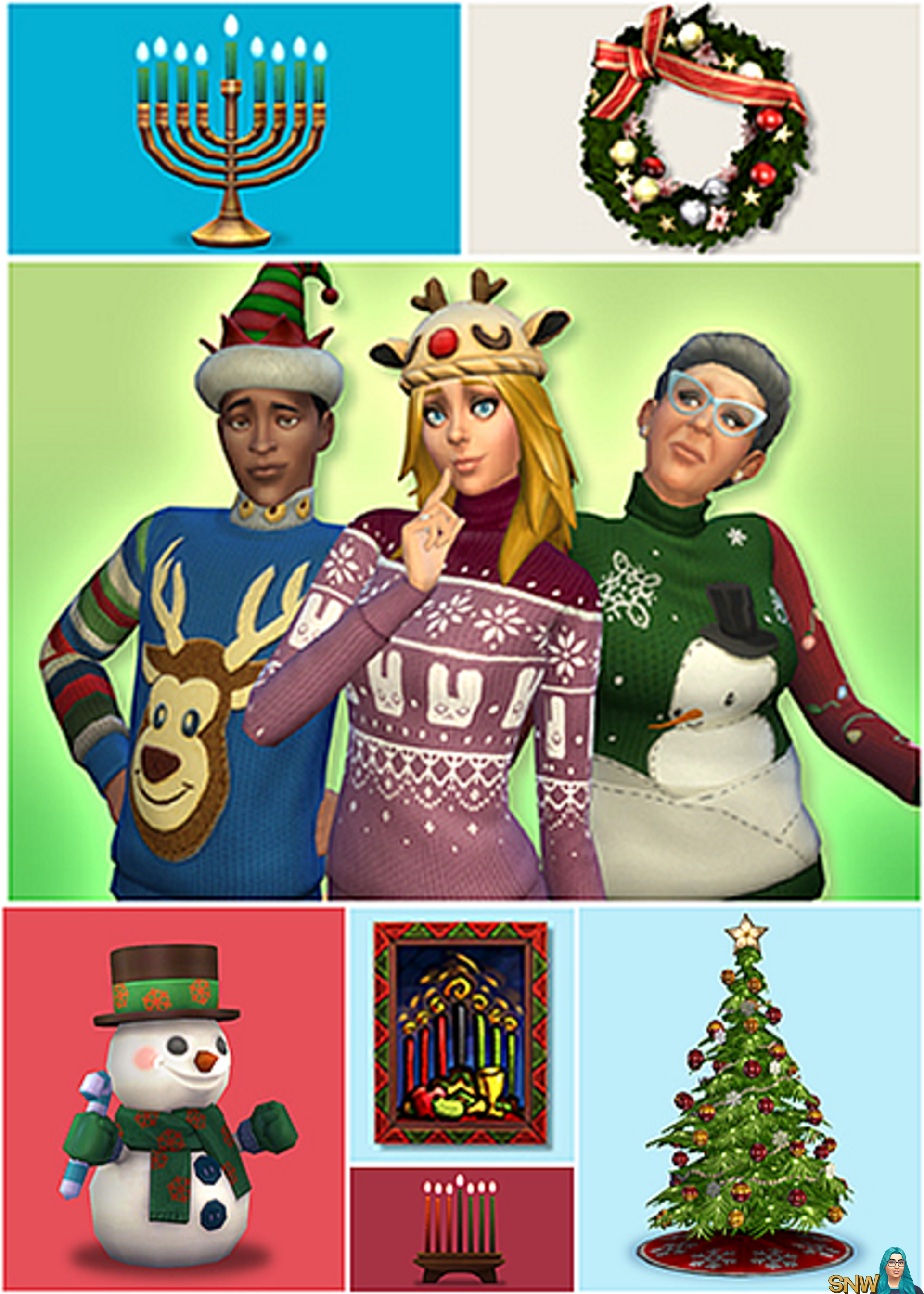 The Sims 4 Holiday Celebration Pack Now Available (FREE)