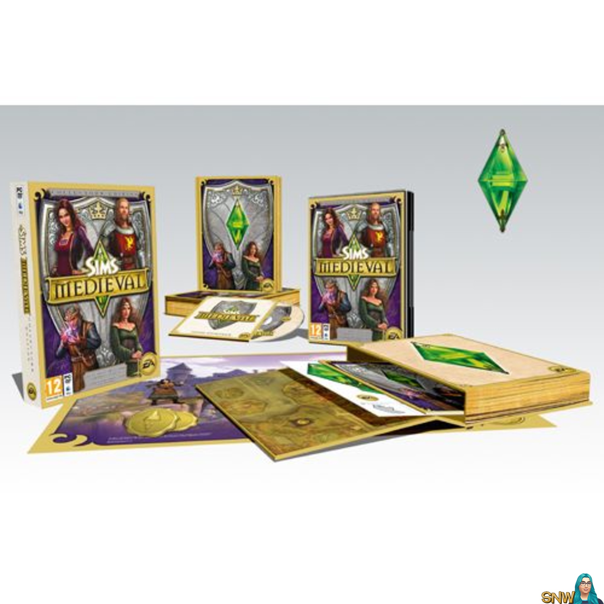 Les Sims Medieval Edition Collector PC - Jeu Complet VF - Envoi Rapide