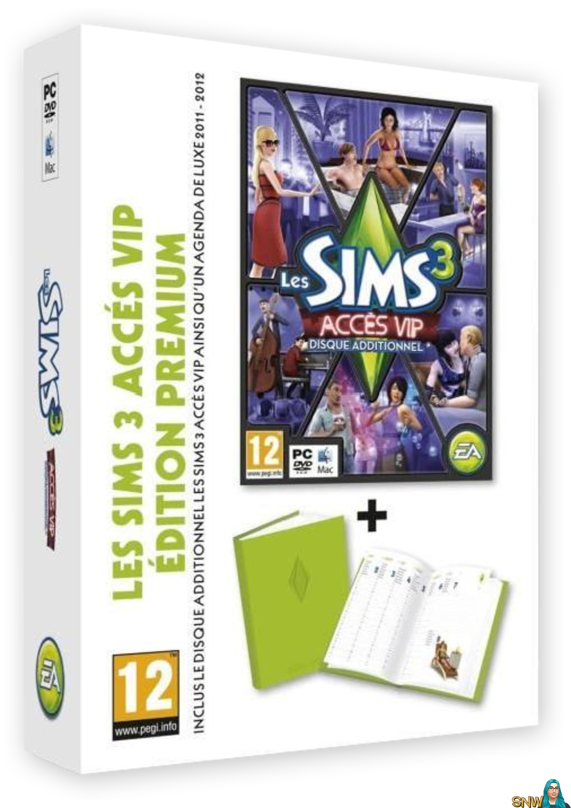 Les Sims 3 Accès VIP + Agenda Deluxe (Edition Premium) SNW