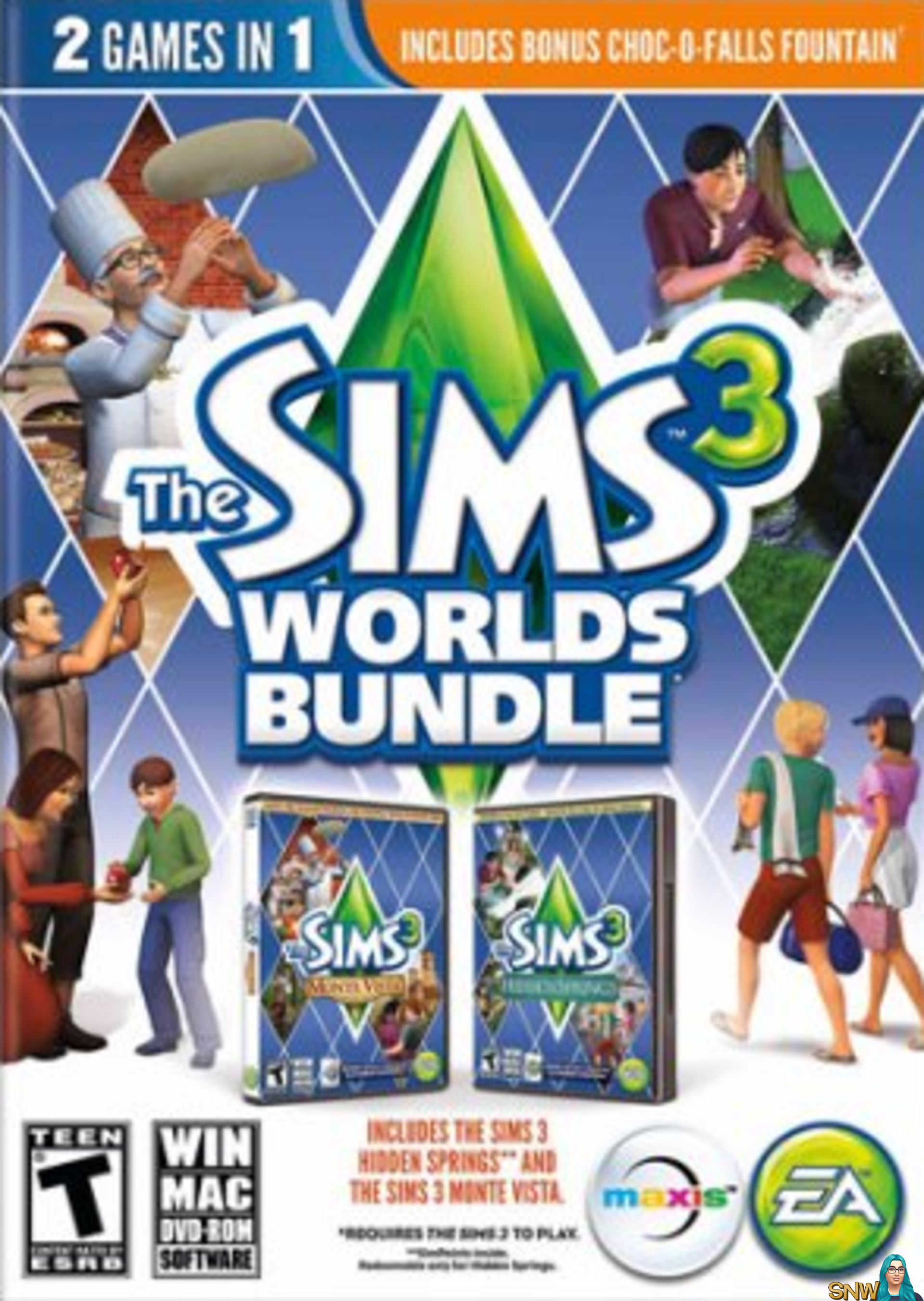 sims 3 worlds bundle content
