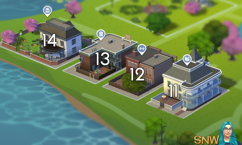 The Sims 4: Willow Creek world neighbourhood #3