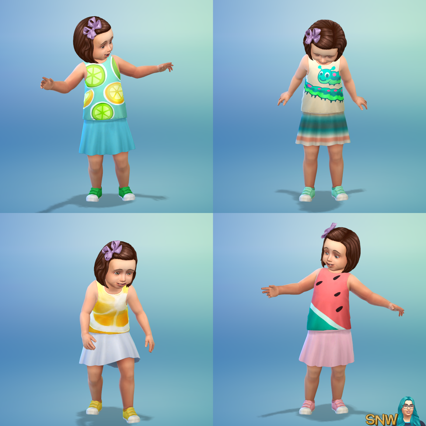 The Sims 4: Toddler Stuff - CAS Overview, SNW