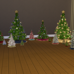 Christmas Trees 3 Sizes Snw Simsnetwork Com